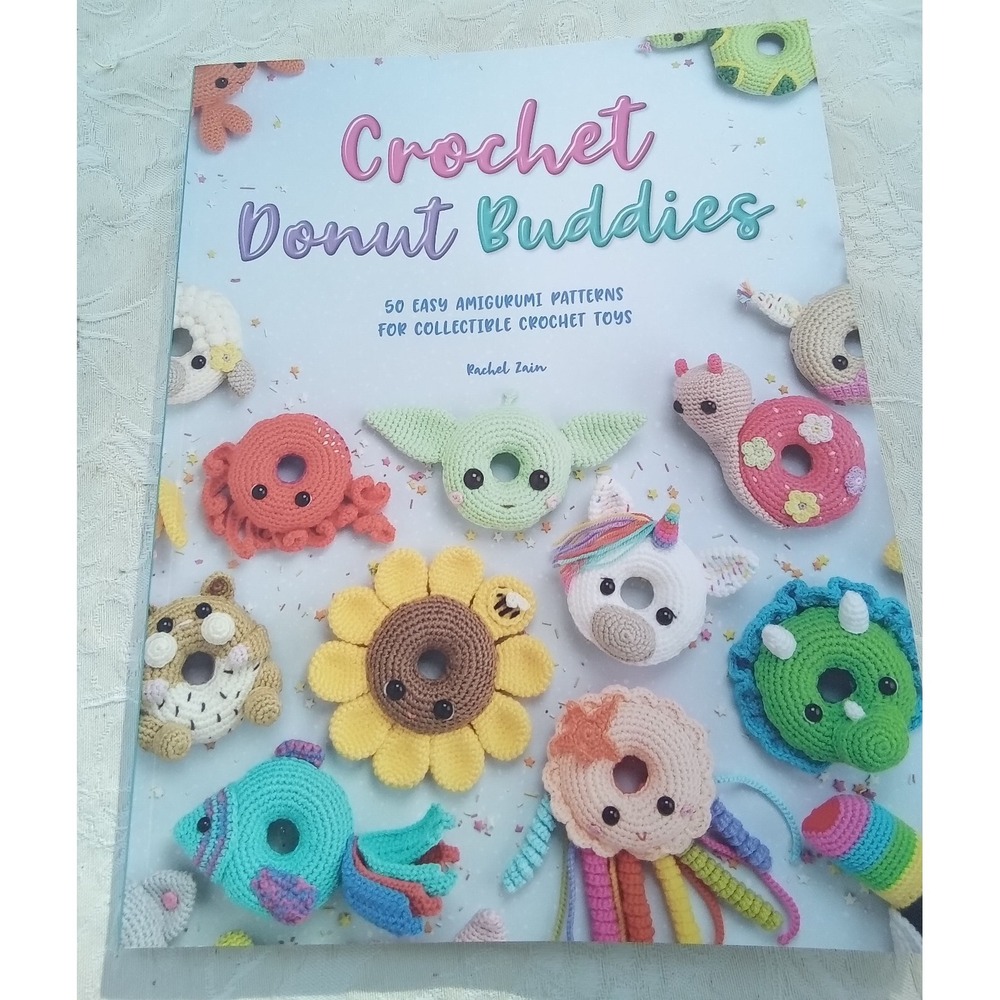 Crochet Donut Buddies by Rachel Zain - Picture 1 of 6